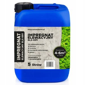 IMPREGNAT ELX  beton architektoniczny tynk ELEWACYJNY 5l.