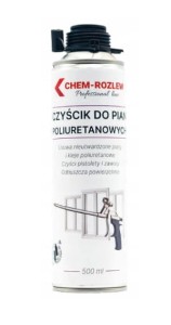 Czyścik do pian poliuretanowych montażowych piana pianka pur polynor 