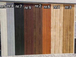 LAMELE Elewacyjne DESKA elewacyjna zestaw  18-20 m2 